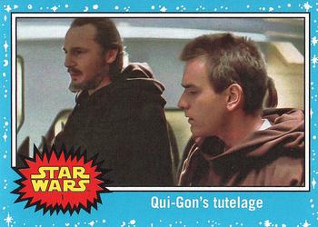 2017 Topps Star Wars Journey To The Last Jedi #1 Qui-Gon's tutelage Front