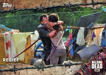 2017 Topps The Walking Dead Season 7 #74 Relief Front
