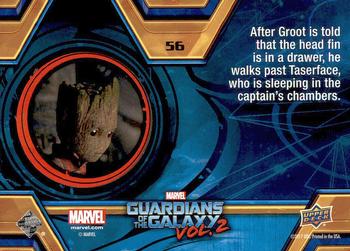 2017 Upper Deck Marvel Guardians of the Galaxy Vol. 2 #56 Sneaking Mission Back