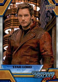 2017 Upper Deck Marvel Guardians of the Galaxy Vol. 2 #81 Star-Lord Front