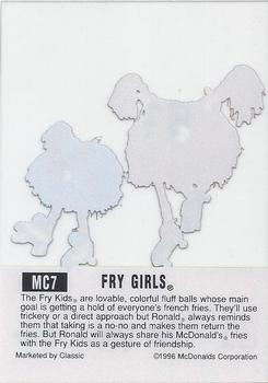 1996 Classic McDonald's - Cels #MC7 Fry Girls Back