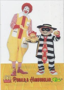 1996 Classic McDonald's - Cels #MC10 Ronald & Hamburglar Front