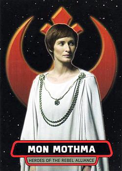 2017 Topps Star Wars Rogue One Series 2 - Heroes of the Rebel Alliance #HR-10 Mon Mothma Front