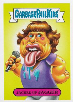 2017 Topps Garbage Pail Kids Battle of the Bands #4b Jacked Up Jagger Front