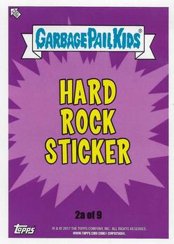 2017 Topps Garbage Pail Kids Battle of the Bands #2a Bashed Buck Back