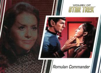 2017 Rittenhouse Women of Star Trek 50th Anniversary #20 Romulan Commander Front