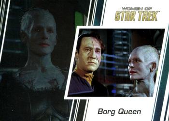 2017 Rittenhouse Women of Star Trek 50th Anniversary #40 Borg Queen Front