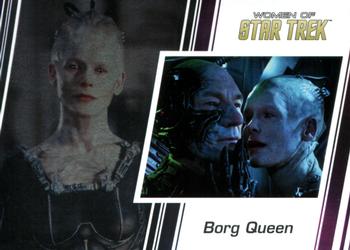 2017 Rittenhouse Women of Star Trek 50th Anniversary #41 Borg Queen Front