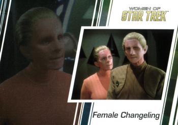 2017 Rittenhouse Women of Star Trek 50th Anniversary #73 Female Changeling Front