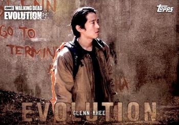 2017 Topps The Walking Dead: Evolution #31 Glenn Rhee Front