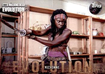 2017 Topps The Walking Dead: Evolution #40 Michonne Front