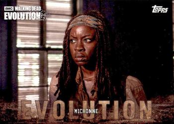 2017 Topps The Walking Dead: Evolution #42 Michonne Front
