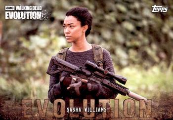 2017 Topps The Walking Dead: Evolution #46 Sasha Williams Front