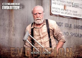 2017 Topps The Walking Dead: Evolution #73 Hershel Greene Front