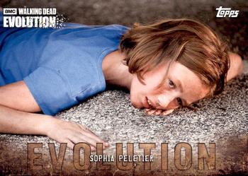 2017 Topps The Walking Dead: Evolution #96 Sophia Peletier Front