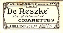 1932 De Reszke Real Photographs 3rd Series #4 