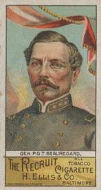 1890 Recruit Generals of the Civil War (N377) #NNO P.G.T. Beauregard Front