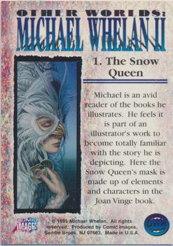 1995 Comic Images Michael Whelan II: Other Worlds #1 The Snow Queen Back