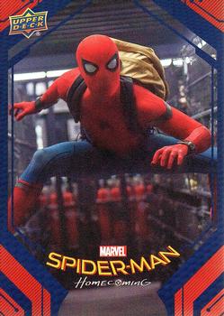 2017 Upper Deck Marvel Spider-Man Homecoming #44 Inside the Truck Front