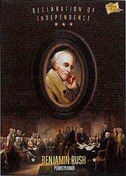 2017 The Bar Pieces of the Past #85 Benjamin Rush Front