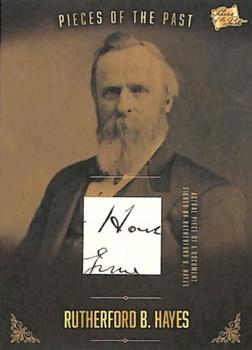 2017 The Bar Pieces of the Past - Relics #PR-RBH01 Rutherford B. Hayes Front