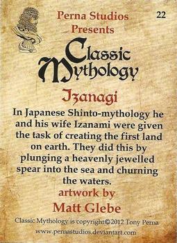 2012 Perna Studios Classic Mythology #22 Izanagi Back