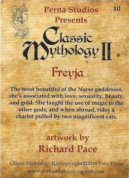 2014 Perna Studios Classic Mythology II #10 Freyja Back