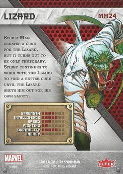 2017 Fleer Ultra Marvel Spider-Man - Marvel Metal #MM24 Lizard Back