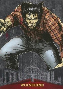2017 Fleer Ultra Marvel Spider-Man - Marvel Metal #MM33 Wolverine Front