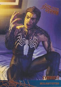 2017 Fleer Ultra Marvel Spider-Man - Milestones #M-5 Symbiote Front