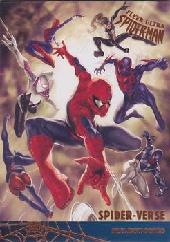 2017 Fleer Ultra Marvel Spider-Man - Milestones #M-12 Spider-Verse Front