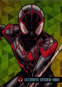 2017 Fleer Ultra Marvel Spider-Man - Royal Foil Pattern 1 #GC14 Ultimate Spider-Man Front