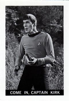 1981 Leaf 1967 Star Trek (Reprint) #4 Come In, Captain Kirk Front