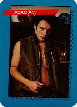 1985 AGI Rock Star #6 Adam Ant Front
