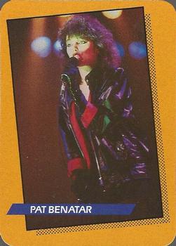1985 AGI Rock Star #27 Pat Benatar Front