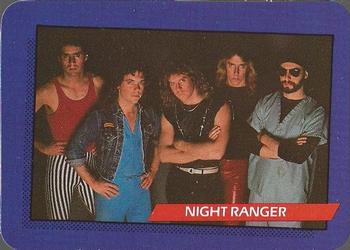 1985 AGI Rock Star #45 Night Ranger Front