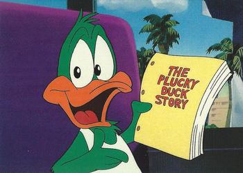 1994 Cardz Tiny Toon Adventures - Promos #P1 Plucky Duck Front