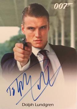 2016 Rittenhouse James Bond Archives SPECTRE Edition - Autographs #NNO Dolph Lundgren Front