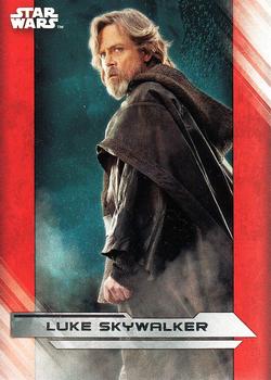 2017 Topps Star Wars: The Last Jedi #2 Luke Skywalker Front
