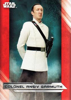 2017 Topps Star Wars: The Last Jedi #56 Colonel Ansiv Garmuth Front