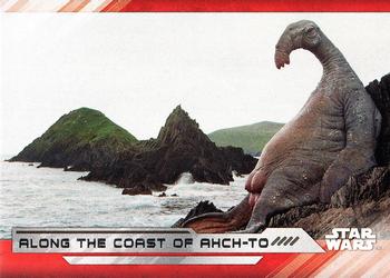 2017 Topps Star Wars: The Last Jedi #83 Along the Coast of Ahch-To Front