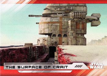 2017 Topps Star Wars: The Last Jedi #91 The Surface of Crait Front