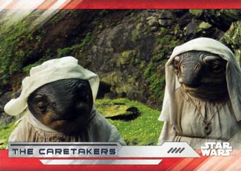 2017 Topps Star Wars: The Last Jedi #99 The Caretakers Front