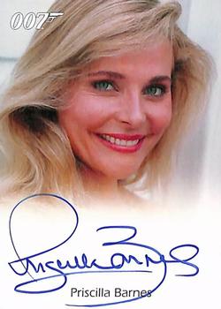 2009 Rittenhouse James Bond Archives - Autographs #NNO Priscilla Barnes Front
