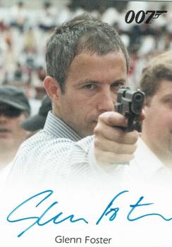 2009 Rittenhouse James Bond Archives - Autographs #NNO Glenn Foster Front