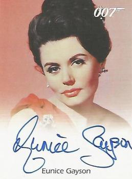 2009 Rittenhouse James Bond Archives - Autographs #NNO Eunice Gayson Front