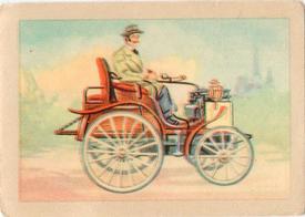 1955 Chocolat Jacques Retrospective de l'automobile #5 1892 - Panhard-Levassor Front