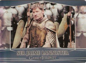 2017 Rittenhouse Game of Thrones Valyrian Steel #3 Ser Jaime Lannister Front