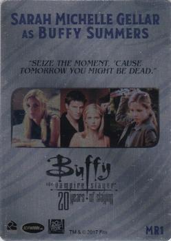 2017 Rittenhouse Buffy The Vampire Slayer 3 #MR1 Sarah Michelle Gellar as Buffy Summers Back