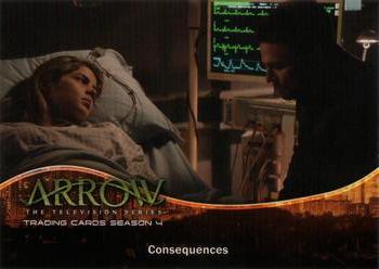 2017 Cryptozoic Arrow Season 4 #29 Consequences Front